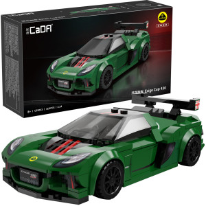 CaDA C55043W Samochód wyścigowy Lotus Exige Cup 430 319 elementów