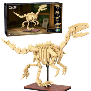 CaDA C59014W Szkielet dinozaura Dinosaur Fossils: Velociraptor 256 elementów