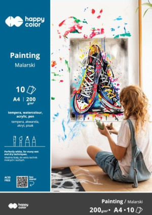 Blok malarski Młody Artysta A4/10k - Happy Color