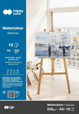 Blok akwarelowy Art A5/10 250g - Happy Color