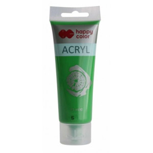 Farba akrylowa 75ml zielona nr 5 - Happy Color