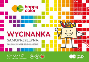 Blok wycinanka A5/8k Happy Color