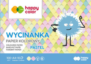 Papier kolorowy A4/10k pastel Happy Color