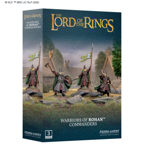 Middle Earth MESBG: Warriors Of Rohan Commanders