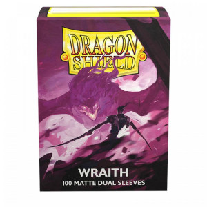 Dragon Shield Dual Matte Sleeves - Wraith 'Alaric, Chaos Wraith' (100 Sleeves)