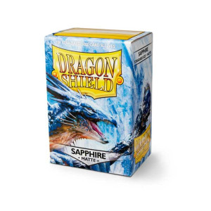 Dragon Shield Standard Sleeves - Matte Sapphire (100 Sleeves)