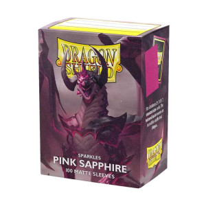 Dragon Shield Standard Sleeves - Matte Pink Sapphire (100 Sleeves)
