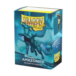 Dragon Shield Standard Sleeves - Matte Amazonite (100 Sleeves)
