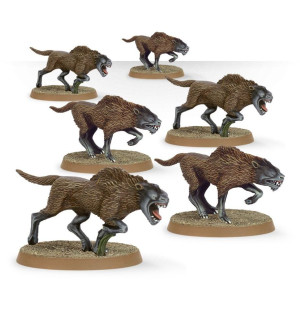 Middle Earth MESBG: Wild Wargs