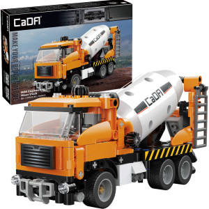 CaDA C65021W Betoniarka pojazd budowlany 368 elementów