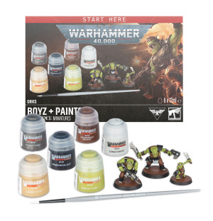 Warhammer 40000: Orks Boyz Plus Paints - ENG