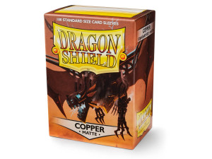 Dragon Shield: Standard Sleeves - Matte Copper (100 koszulek)