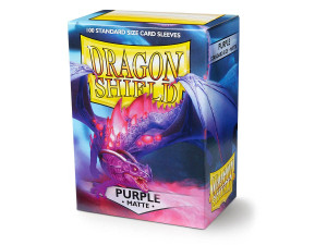 Dragon Shield: Standard Sleeves - Purple Matte (100 koszulek)