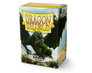 Dragon Shield: Standard Sleeves - Green Classic (100 koszulek)