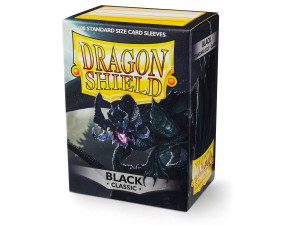 Dragon Shield: Standard Sleeves - Black Classic (100 koszulek)