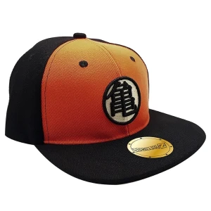 Czapka DRAGON BALL - Snapback Cap - Black & Orange- Kame