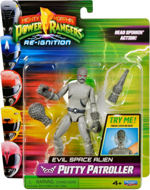 Power Rangers figurki Auto-Morphin Putty Patroller
