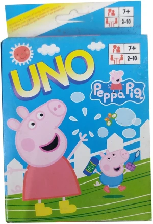 Uno Świnka Peppa - Mattel