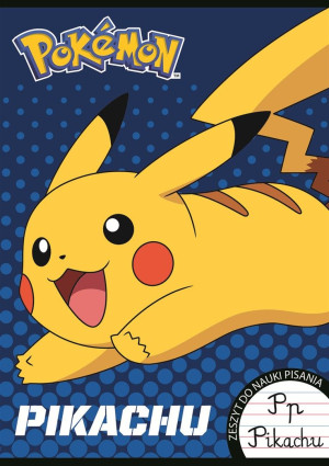 Zeszyt A4/32K linia wąska 2-kol Pokemon - St. Majewski