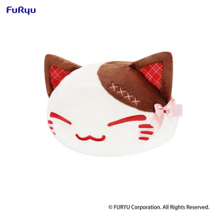 Maskotka Kot Nemuneko brązowy 35 cm