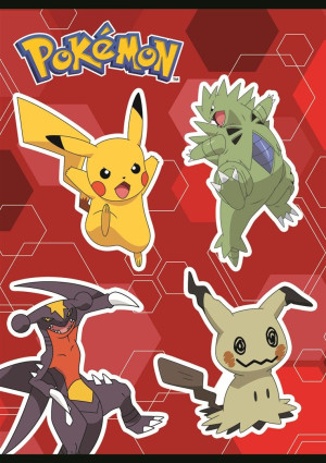Zeszyt Pokemon A5/32K kratka St. Majewski