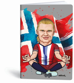 Zeszyt A5/40K kratka Football Icons St. Majewski