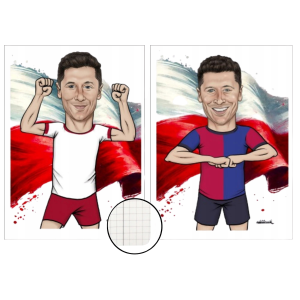 Zeszyt A5/40K Polish Football Icons St. Majewski