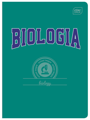 Zeszyt do biologii A5/60K kratka - Inter Druk