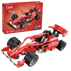 CaDA C52016W Samochód sportowy 23 cm Auto Wyścigówka Formula Racing 144 elementy
