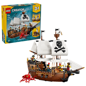 LEGO CREATOR 31387 Legendarny statek piracki