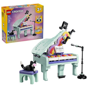 LEGO CREATOR 31392 Dekoracyjny fortepian z kotem