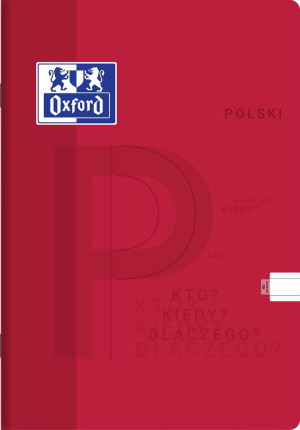 Zeszyt A5/60k w linię Język Polski - Oxford