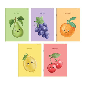 Zeszyt A6/32K kratka Fruits TOP2000