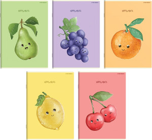 Zeszyt A5/32K w linię Fruits TOP2000