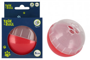 Zabawka dla kota piłka smaczek 8 cm - Trik&Roll