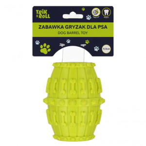 Zabawka dla psa gryzak smaczek zielony 11,5 cm - Trik&Roll