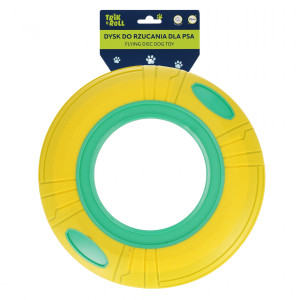 Zabawka dla psa dysk zółty 25 cm - Trik&Roll