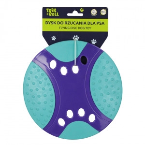 Zabawka dla psa dysk niebieski 23 cm - Trik&Roll