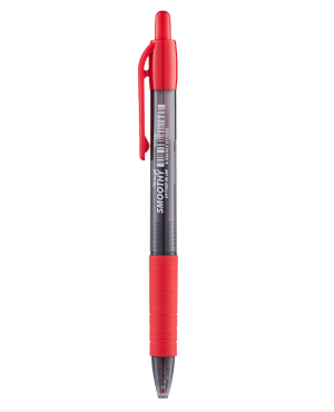 Długopis żelowy smoothy 0,7 mm czerwony - Herlitz