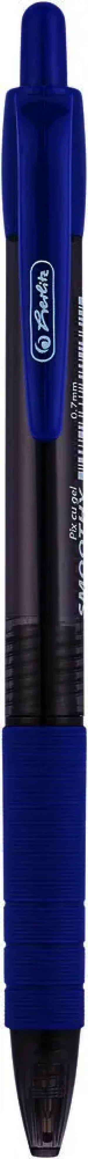 Długopis żelowy smoothy 0,7 mm niebieski - Herlitz