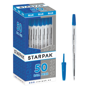 Długopis Crystal niebieski - Starpak