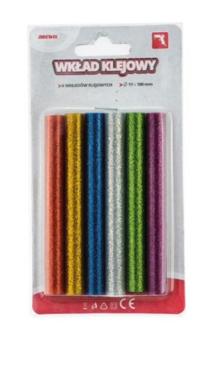 Klej do pistoletu 11 mm 6 kol. - Brewis