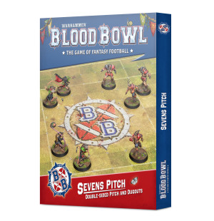 Blood Bowl - Sevens Double Sided Pitch and Dugouts Set