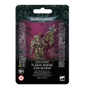 Warhammer 40000: Death Guard - Plague Marine Icon Bearer