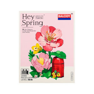Klocki Hey Spring Wiśnia Japońska Sakura 197 el. - Mega Creative