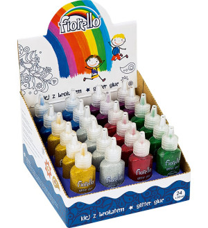 Klej brokatowy 20 ml mix kol. Fiorello
