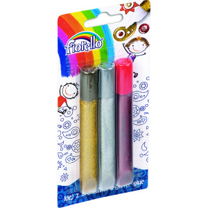 Klej brokatowy 13 ml x 3 szt - Fiorello