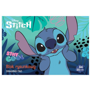 Blok rysunkowy A4/20K Stitch St. Majewski