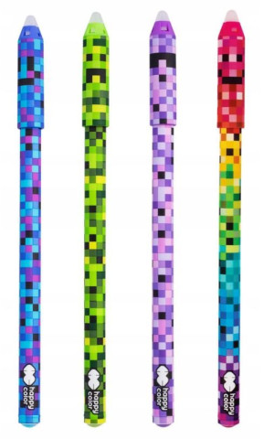 Długopis wymazywalny Pixi Blox 0,5 mm niebieski Happy Color
