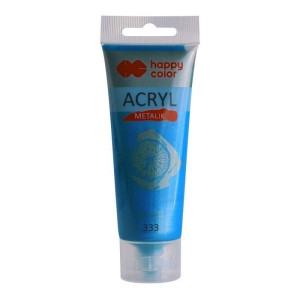 Farba akrylowa granat metalik 75 ml 333 - Happy Color